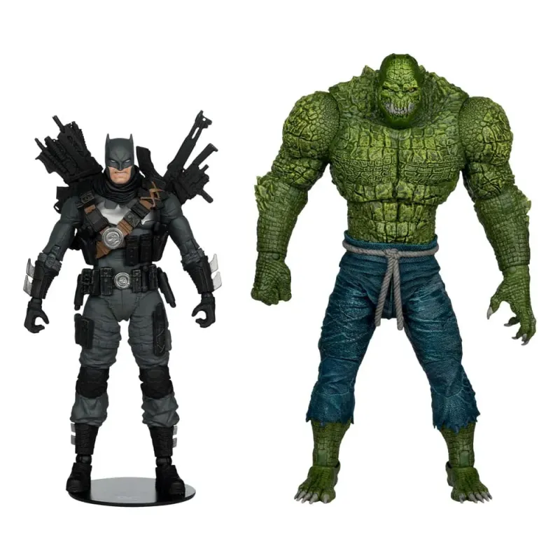 DC Multiverse Collector Edition - Action Figure - 2-Pack - Batman vs. Killer Croc 03