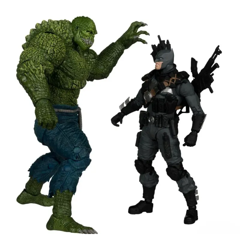 DC Multiverse Collector Edition - Action Figure - 2-Pack - Batman vs. Killer Croc 03