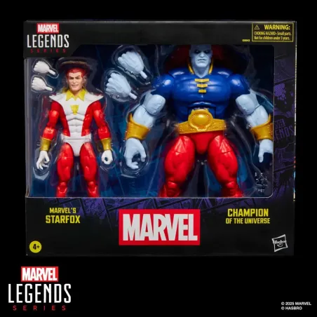 Marvel Legends - 2-Pack Action Figures - Marvel's Starfox & Champion of the Universe