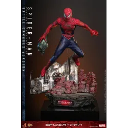 Movie Masterpiece: Spider-Man - 1/6 Action Figure - Spider-Man (Battle Damaged Version) 30 cm