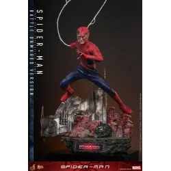 Movie Masterpiece: Spider-Man - 1/6 Action Figure - Spider-Man (Battle Damaged Version) 30 cm