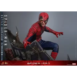 Movie Masterpiece: Spider-Man - 1/6 Action Figure - Spider-Man (Battle Damaged Version) 30 cm