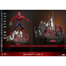 Movie Masterpiece: Spider-Man - 1/6 Action Figure - Spider-Man (Battle Damaged Version) 30 cm