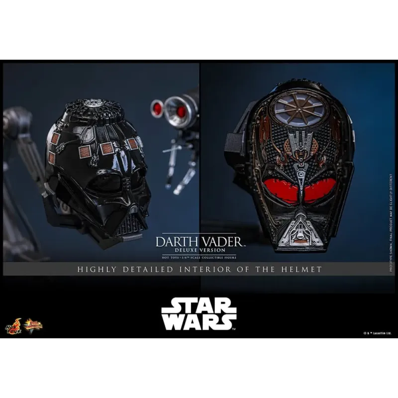 Star Wars: Episode III - Revenge of the Sith Movie Masterpiece Action Figure 1/6 Darth Vader (Deluxe Version) 35 cm