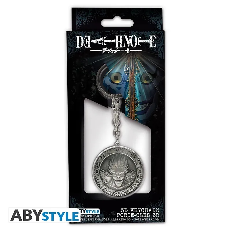 Death Note - Keychain 3D - Medal