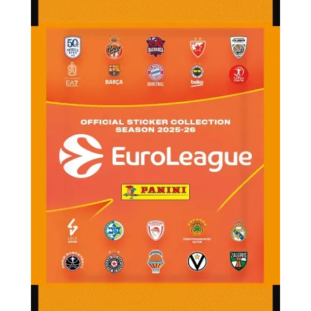 Euroleague 2026: Stickers - Φακελάκι