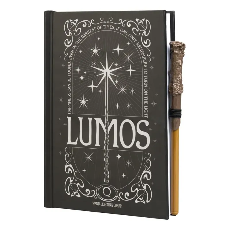 Harry Potter Premium Notebook A5 with Light Lumos Maxima