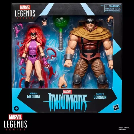 Inhumans Marvel Legends Action Figure 2-Pack Marvel's Medusa & Marvel'