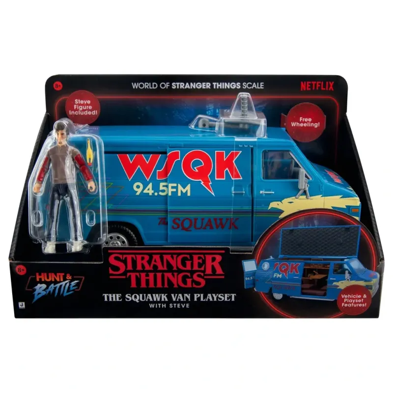 Stranger Things - Wsqk Stroller With Figure & Accessories, Light and Sound