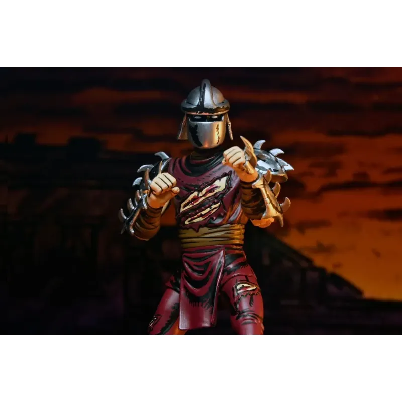 Teenage Mutant Ninja Turtles Action Figure Battle Damaged Shredder 18 cm