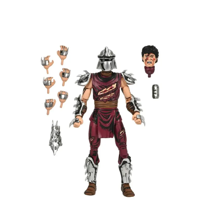 Teenage Mutant Ninja Turtles Action Figure Battle Damaged Shredder 18 cm