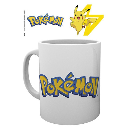 POKEMON - Mug - Logo & Pikachu