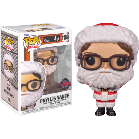 Funko Pop! Television: The Office - Phyllis Vance as Santa 1189 Special Edition (Exclusive)
