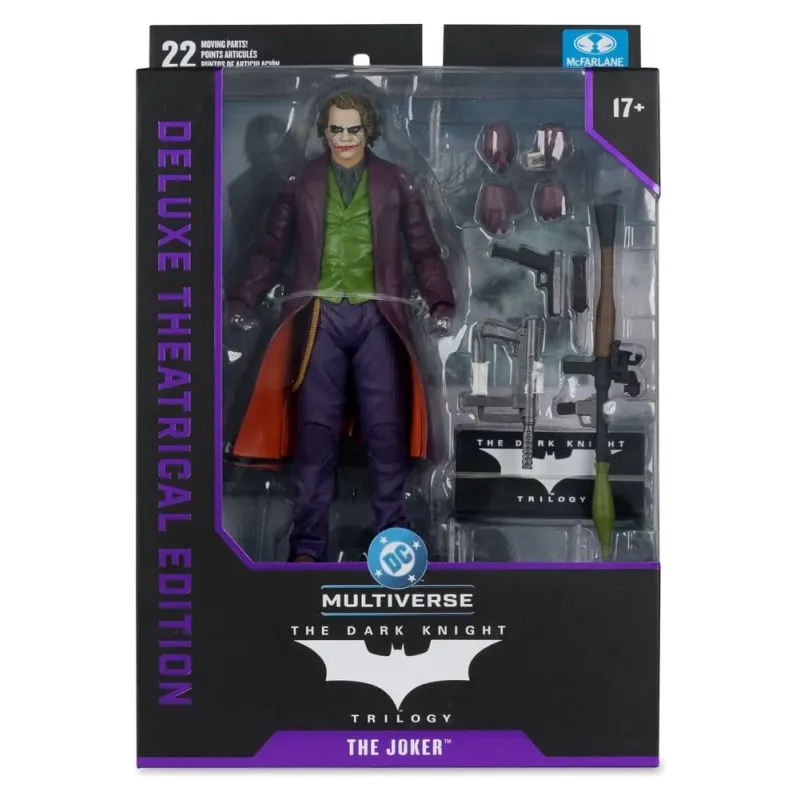 DC Multiverse: Deluxe Theatrical Edition - Action Figure - The Dark Knight - Joker