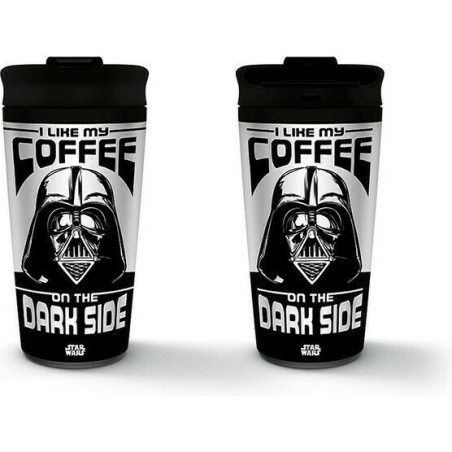 Star Wars (I Like My Coffee on the Dark Side) Metal Travel mug