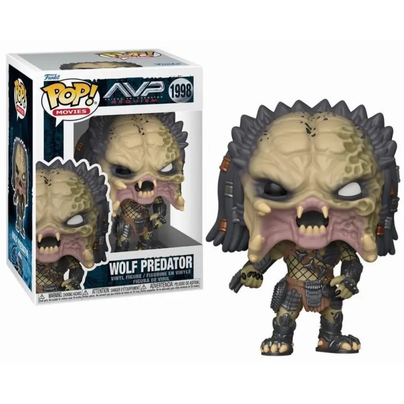 Funko Pop! Movies: Aliens vs Predator: Requiem - Wolf Predator 1998
