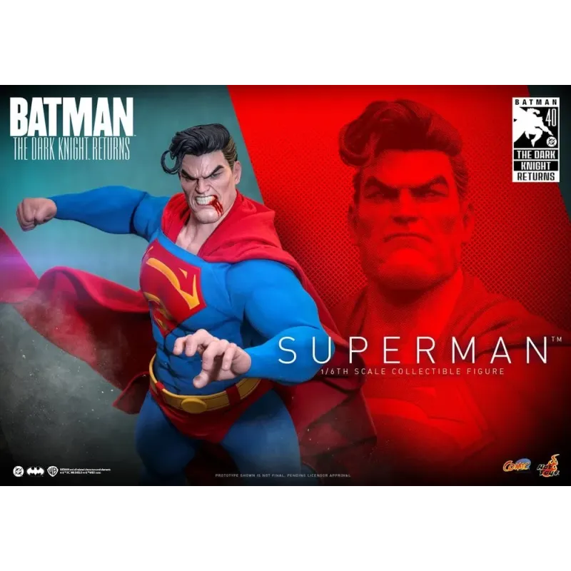 Batman: The Dark Knight Returns Comic Masterpiece Action Figure 1/6 Superman 34 cm