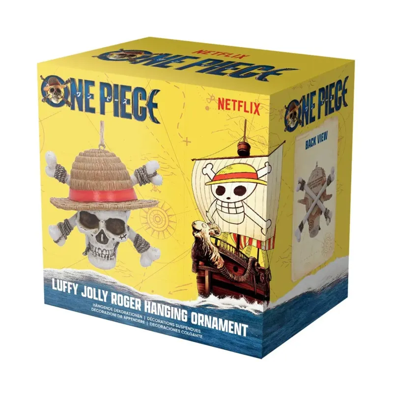 Nemesis Now: One Piece - Luffy Jolly Roger Hanging Ornament (8.5x5cm)