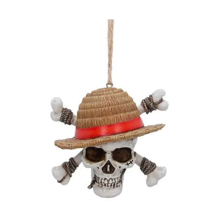 Nemesis Now: One Piece - Luffy Jolly Roger Hanging Ornament (8.5x5cm)