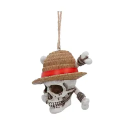 Nemesis Now: One Piece - Luffy Jolly Roger Hanging Ornament (8.5x5cm)