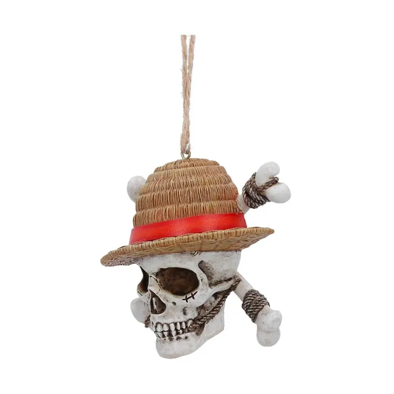 Nemesis Now: One Piece - Luffy Jolly Roger Hanging Ornament (8.5x5cm)