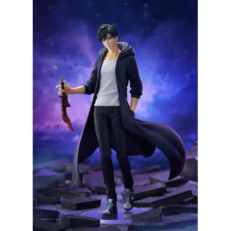 Solo Leveling Pop Up Parade PVC Statue Sung Jinwoo L Size 24 cm
