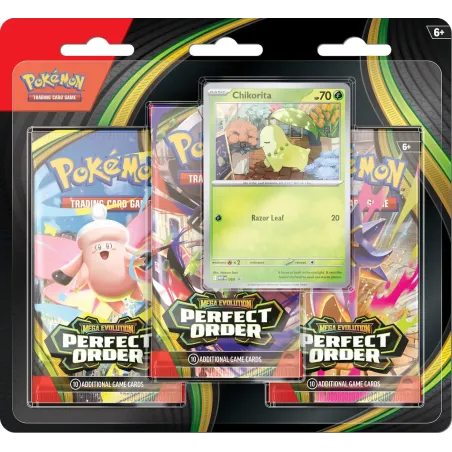 Pokemon TCG: Mega Evolution - Perfect Order - Chicorita - Booster Blis