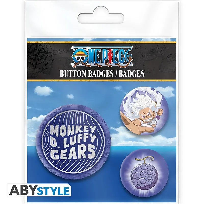 One Piece - Badge Pack - Luffy Gear 5th