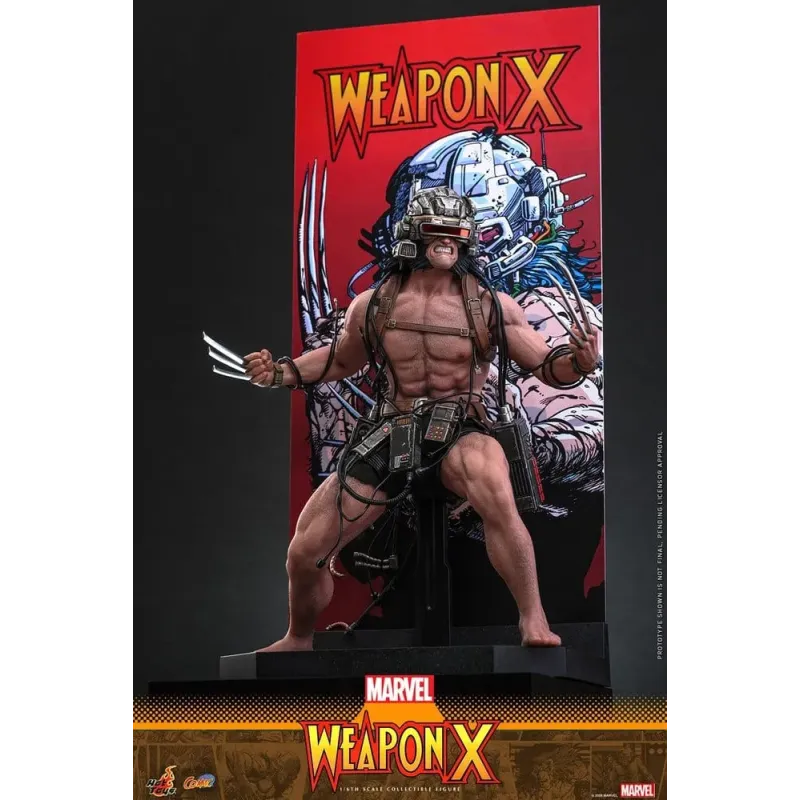 Marvel Comic Masterpiece Action Figure 1/6 Weapon X 31 cm