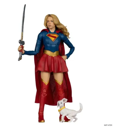 Supergirl (2026) DC Theatrical Deluxe Edition Action Figure Supergirl & Baby Krypto 17 cm