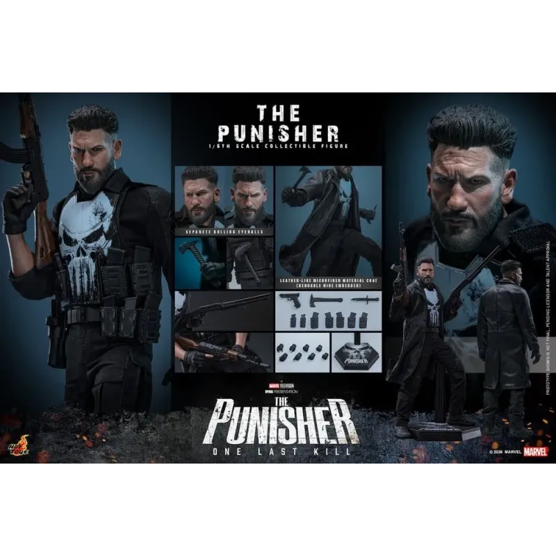 Marvel Television Masterpiece Action Figure 1/6 The Punisher 31 cm