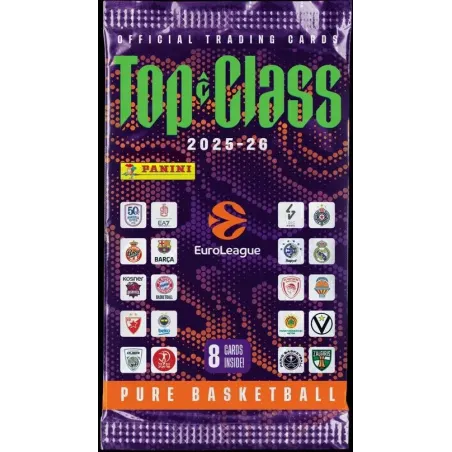 Euroleague Top Class: 2026 - Κάρτες - Booster - Φακελάκι