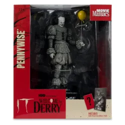 IT Welcome to Derry - Movie Maniacs - Statue - Pennywise (Black & White)