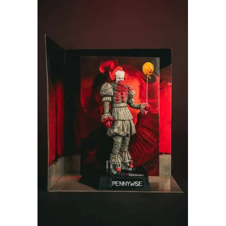 IT Welcome to Derry - Movie Maniacs - Statue - Pennywise (Bloody)
