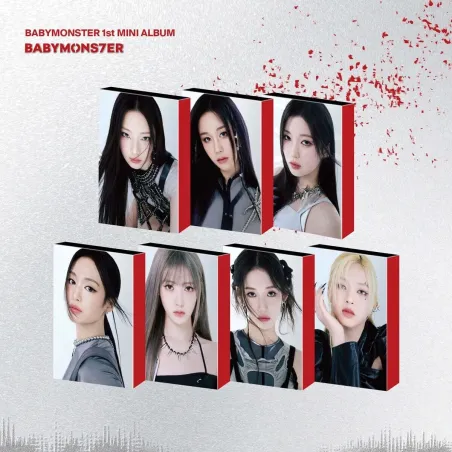 K-Pop: Babymonster - 1st Mini Album Yg Tag Album Ver. - Babymons7Er - Random