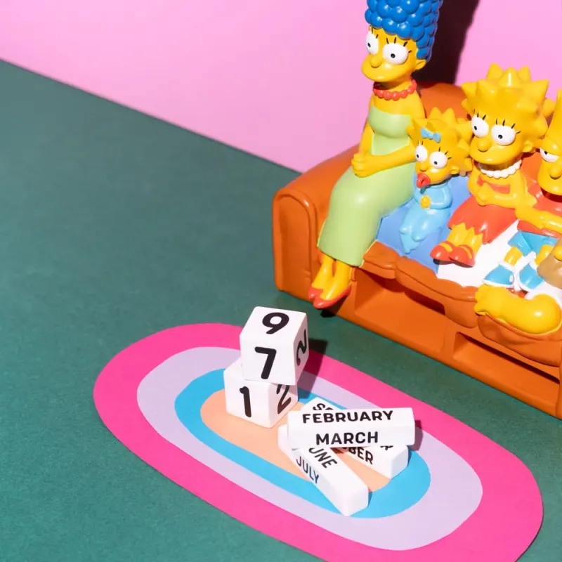 The Simpsons 3D perpetual Calendar