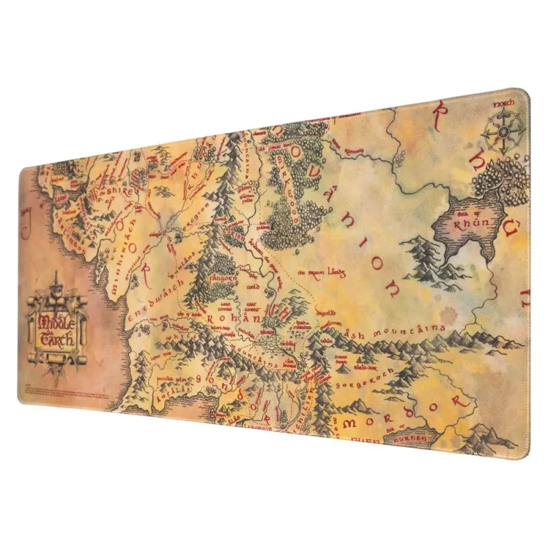 Lord of the Rings - Gaming Mouse Pad XXL - Middle Earth Map