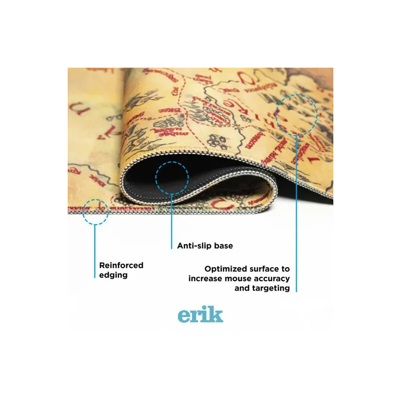 Lord of the Rings - Gaming Mouse Pad XXL - Middle Earth Map
