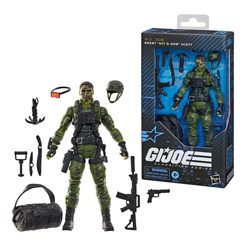 G.I. Joe Classified Series Action Figure Brent "Hit & Run" Scott 15 cm