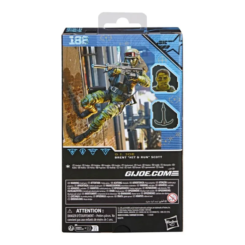 G.I. Joe Classified Series Action Figure Brent "Hit & Run" Scott 15 cm