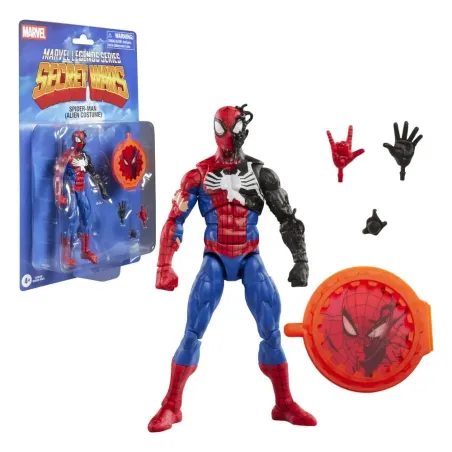 Secret Wars Marvel Legends Action Figure Spider-Man (Alien Costume) 15