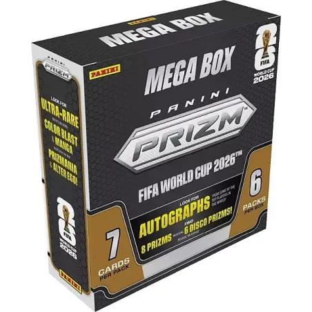 Panini Soccer Prizm FIFA World Cup 2026 - Mega Box