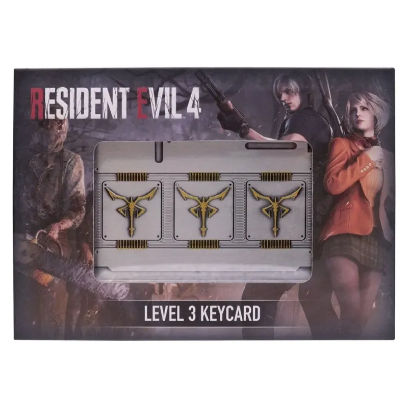 Resident Evil 4 - Replica- Level 3 Keycards Limited Edition