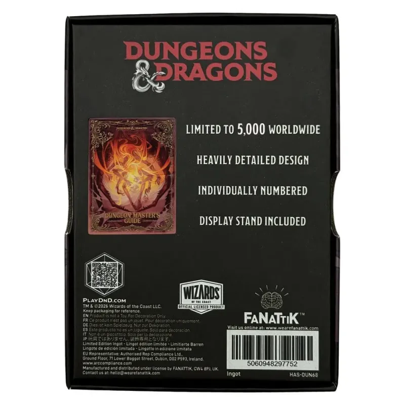 Dungeons & Dragons - Ingot - Dungeon Masters Guide Alternate Cover Limited Edition