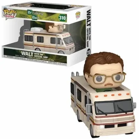 Funko Pop! Rides Deluxe: Breaking Bad - Walt with the Crystal Ship 310