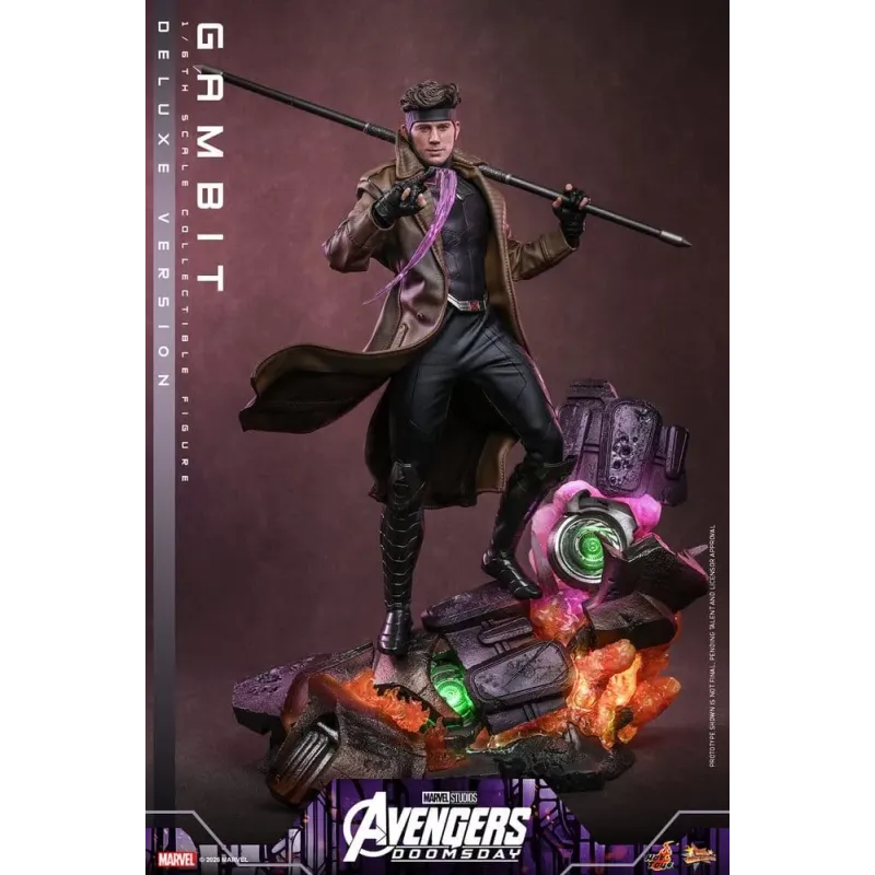 Avengers: Doomsday Movie Masterpiece Action Figure 1/6 Gambit (Deluxe Version) 31 cm