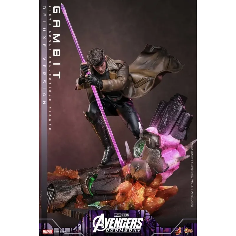 Avengers: Doomsday Movie Masterpiece Action Figure 1/6 Gambit (Deluxe Version) 31 cm