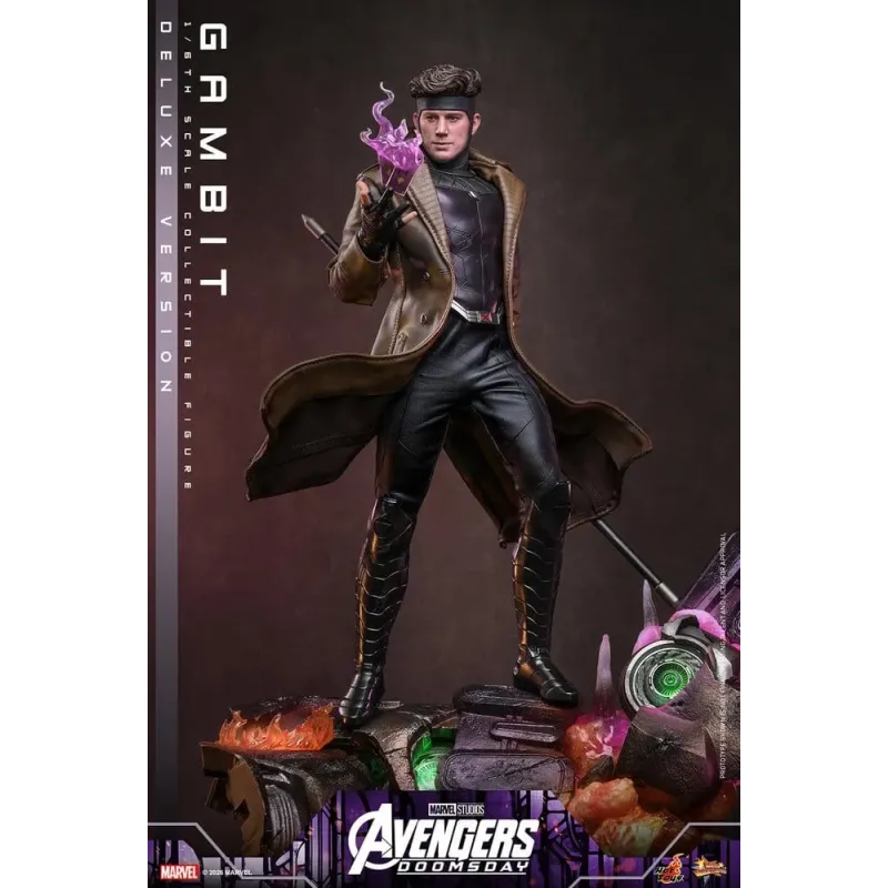 Avengers: Doomsday Movie Masterpiece Action Figure 1/6 Gambit (Deluxe Version) 31 cm