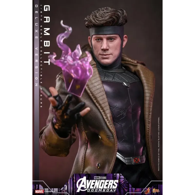 Avengers: Doomsday Movie Masterpiece Action Figure 1/6 Gambit (Deluxe Version) 31 cm