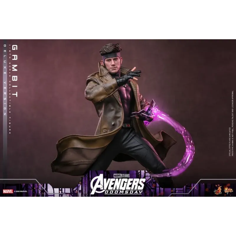 Avengers: Doomsday Movie Masterpiece Action Figure 1/6 Gambit (Deluxe Version) 31 cm